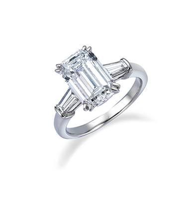 モニッケンダム Pt ダイヤモンド ピアス 0.45ct